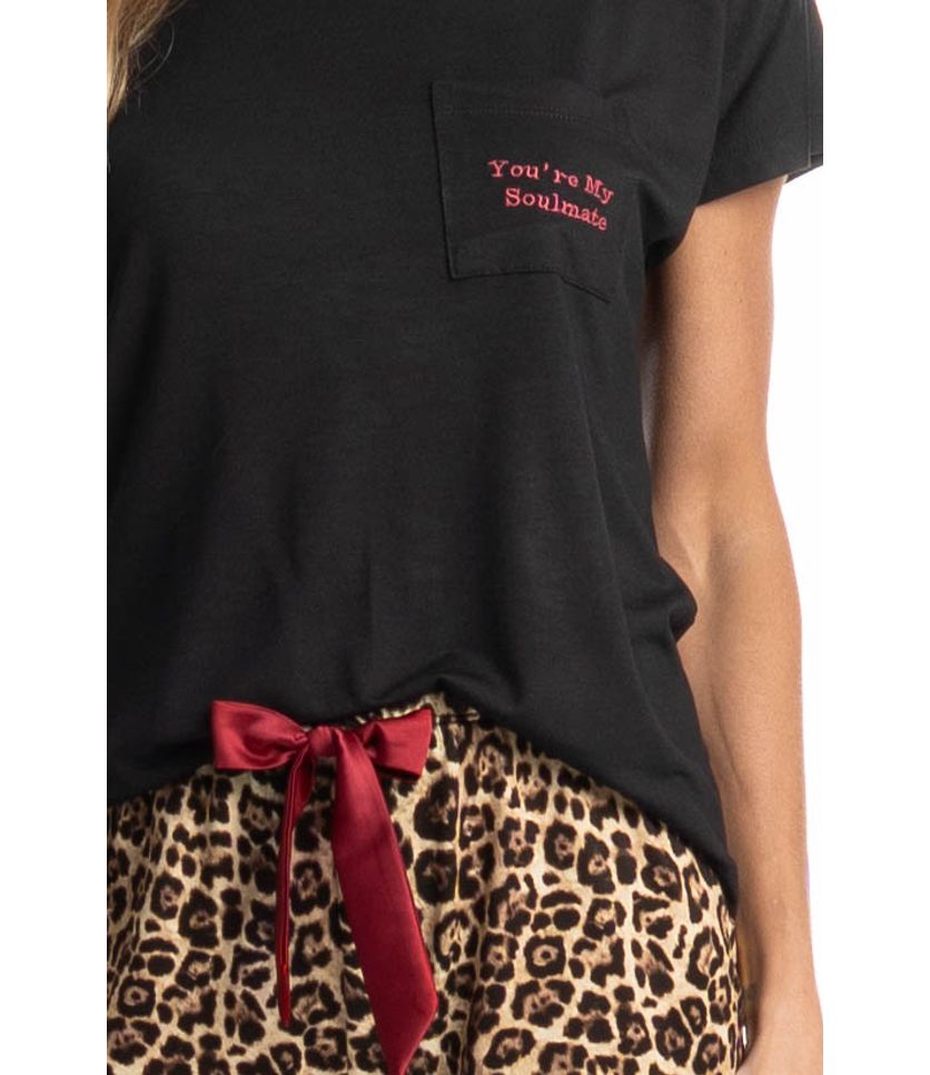 Pijama Curto Feminino Soulmate - Imagem 5 - Desktop