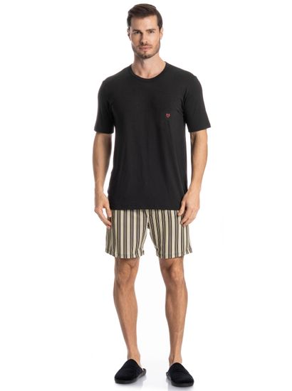 Pijama Masculino Curto Soulmate - Imagem 3 - Desktop