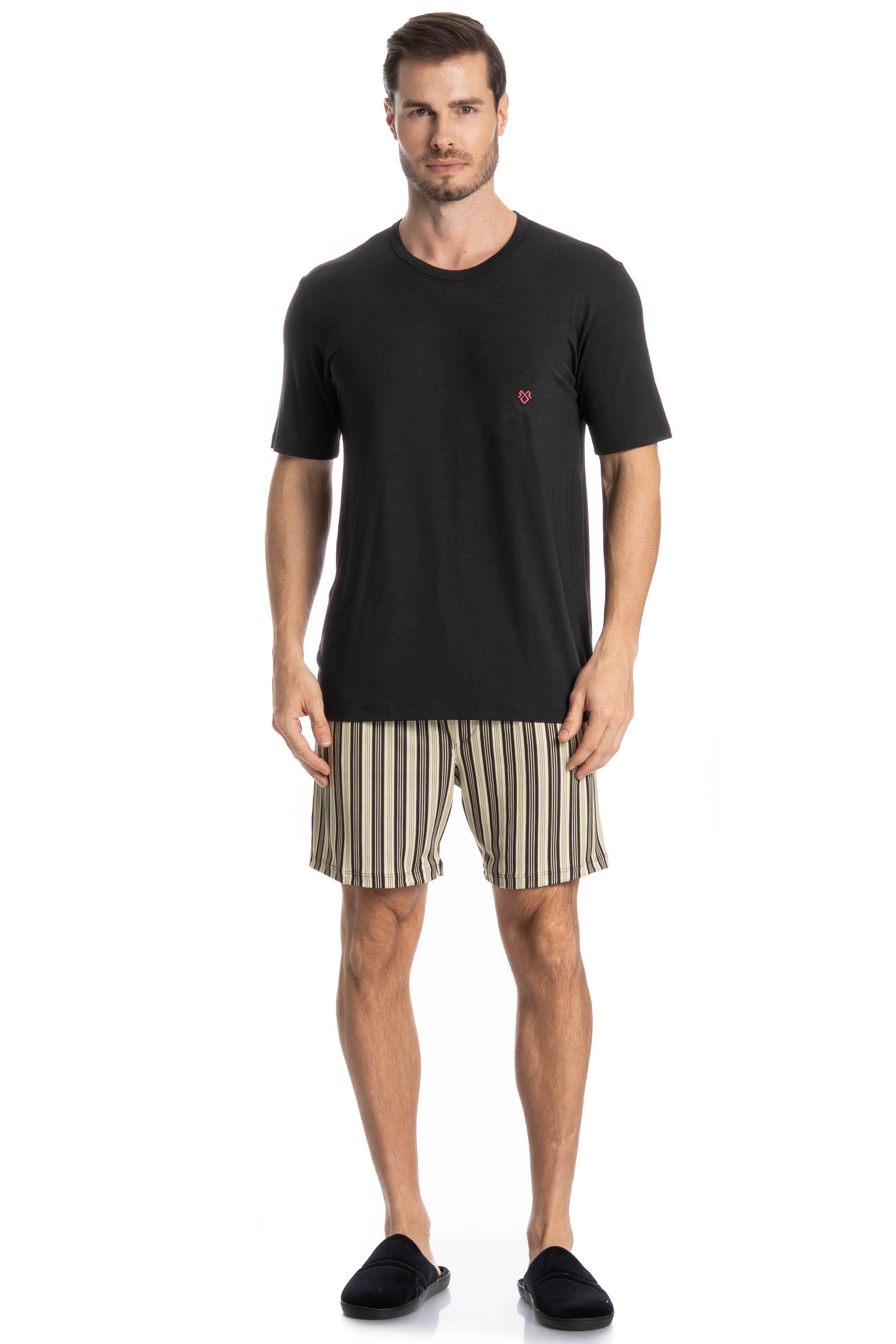 Pijama Masculino Curto Soulmate - Imagem 3 - Mobile