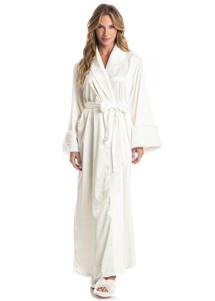 Robe Longo Babi Branco - Imagem 1