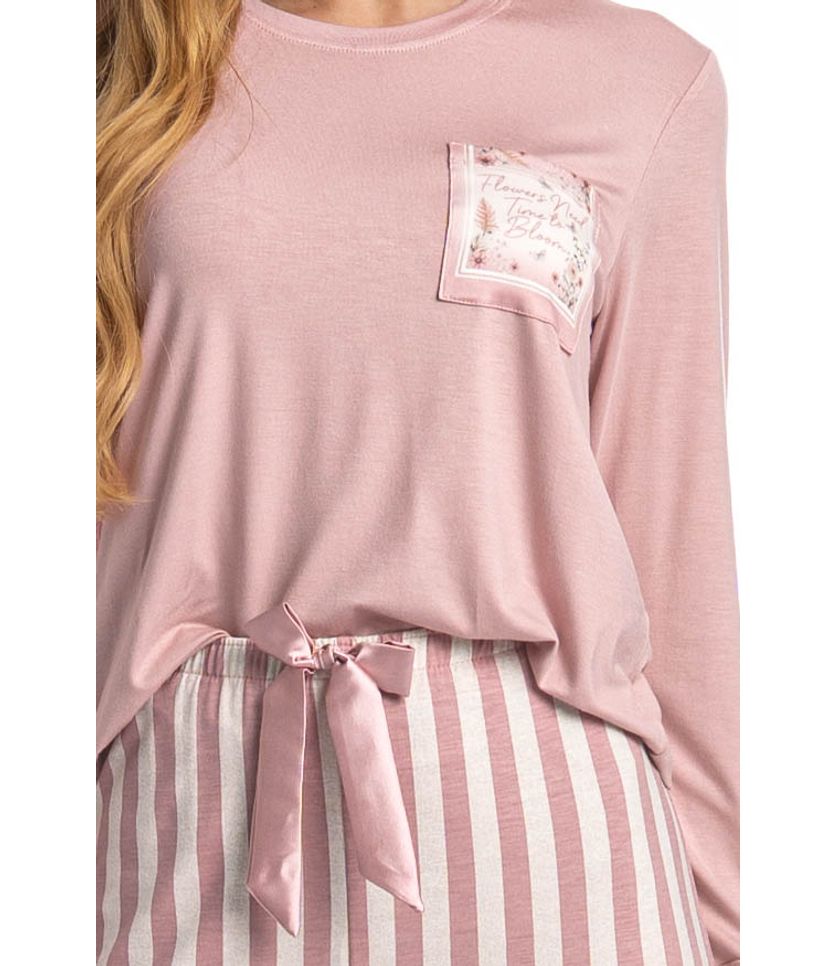 Pijama Feminino Longo Duda - Imagem 5 - Desktop