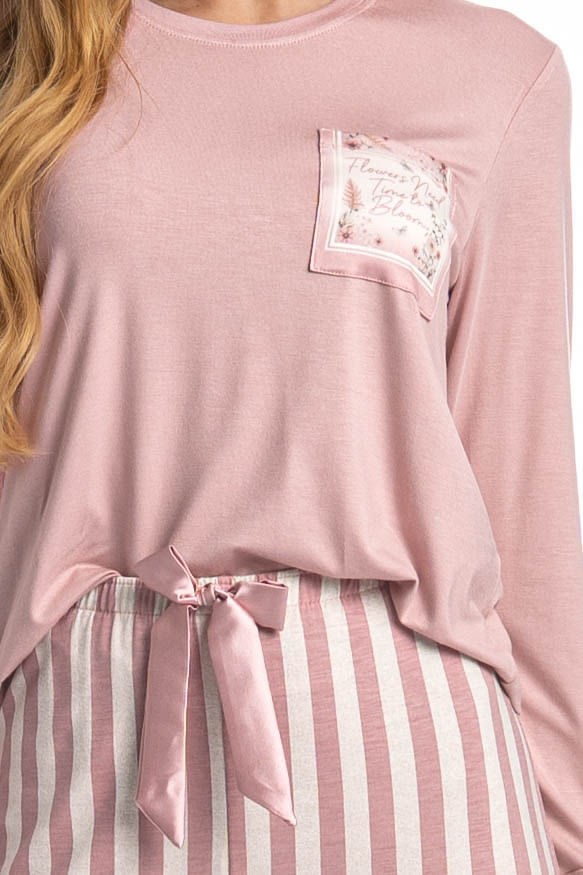Pijama Feminino Longo Duda - Imagem 5 - Mobile