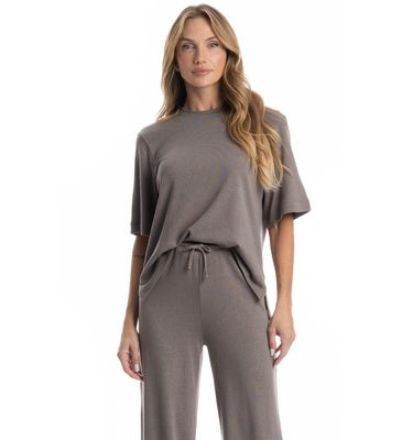 Conjunto Feminino Manga Curta Mariela - Imagem 3 - Mobile