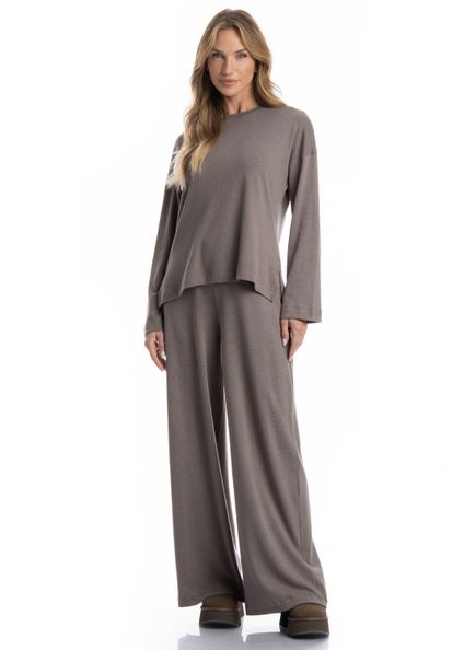 Conjunto Feminino Mariela Marrom - Imagem 1