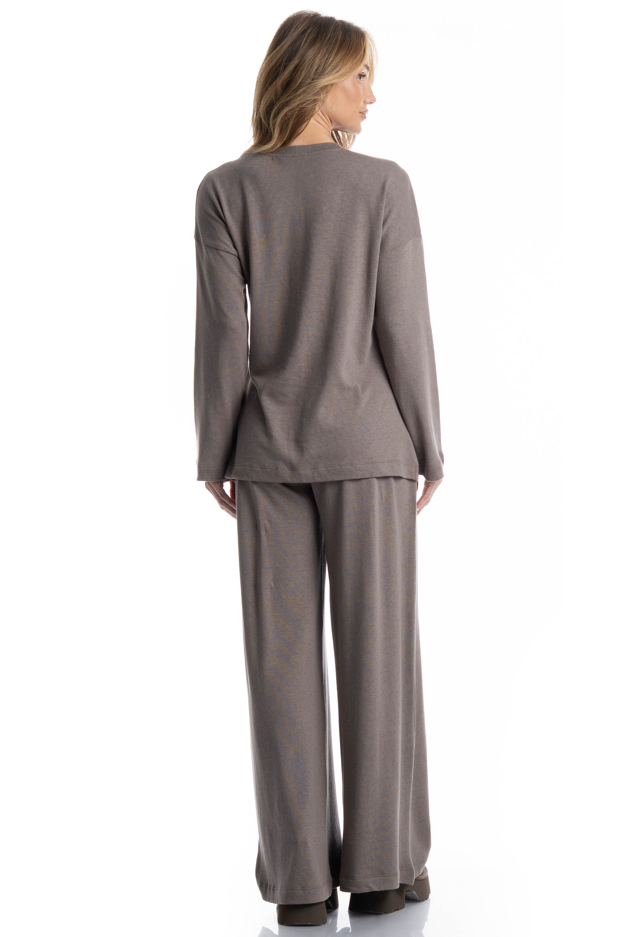 Conjunto Feminino Mariela Marrom - Imagem 2