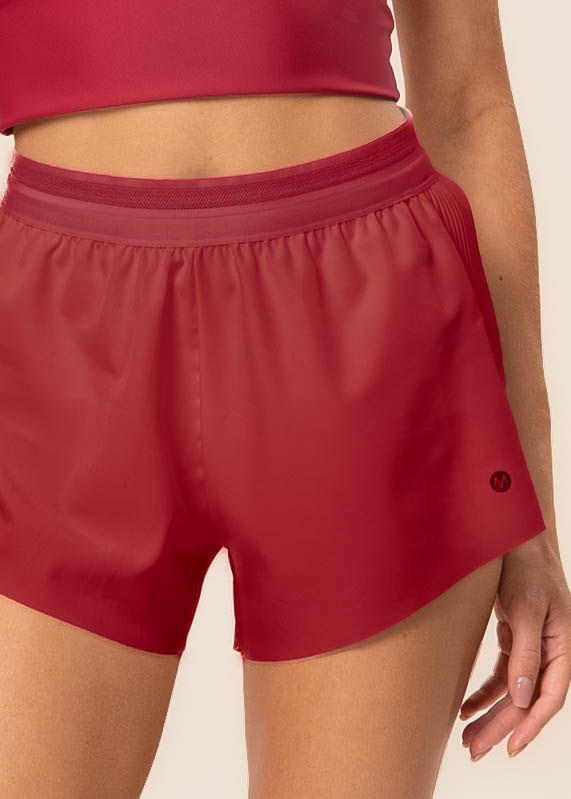 Shorts Plissado Dual Core Vivame - Imagem 5 - Mobile