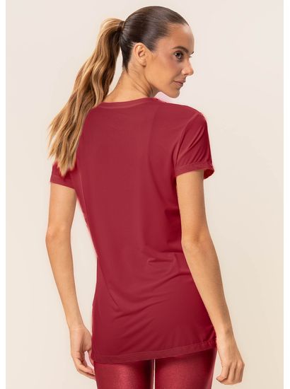 Camiseta Com Tela Glow Move Vivame - Imagem 2 - Desktop