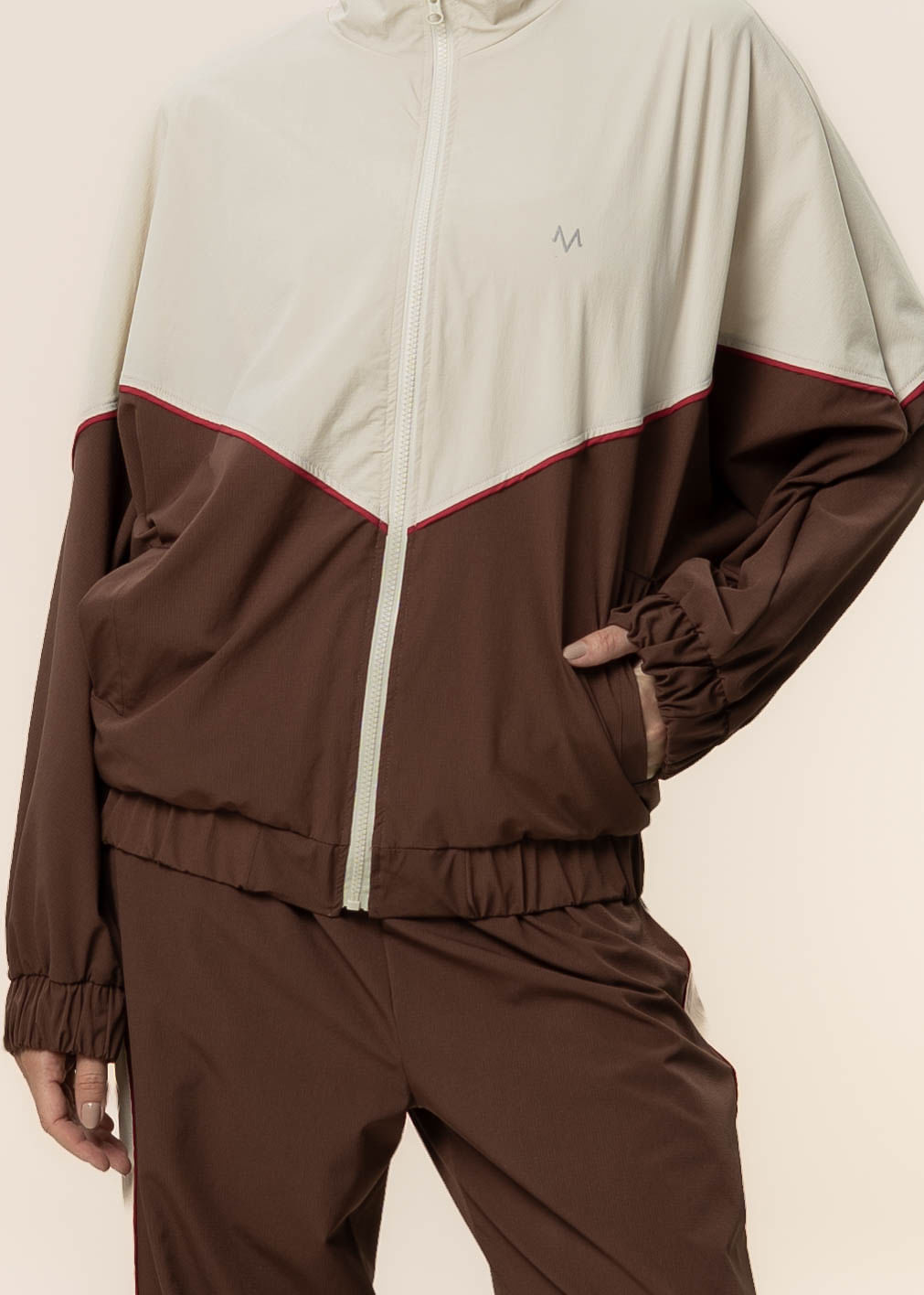 Calça Reta Com Bolsos Dark Brown Vivame - Imagem 5 - Mobile