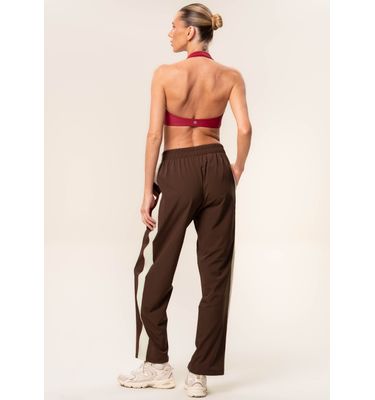 Calça Reta Com Bolsos Dark Brown Vivame - Imagem 2 - Mobile