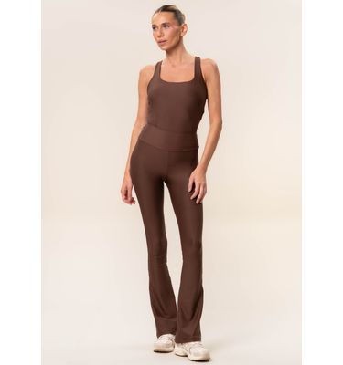 Top Alongado Nadador Dark Brown Vivame - Imagem 3 - Mobile