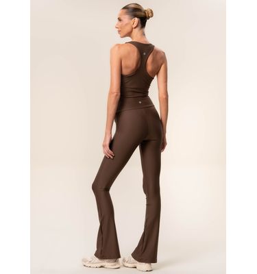 Calça Mini Flare Legging Dark Brown Vivame - Imagem 2 - Mobile