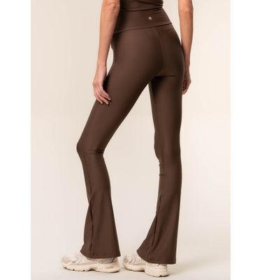 Calça Mini Flare Legging Dark Brown Vivame - Imagem 4 - Mobile