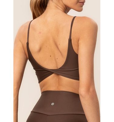 Top Costas Cruzadas Dark Brown Vivame - Imagem 5 - Mobile