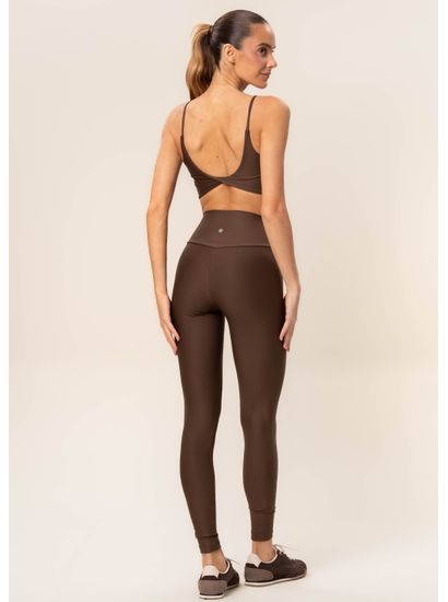 Calça Legging Wrap Shape Dark Brown Vivame - Imagem 2 - Desktop