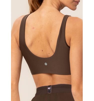 Top V Paralelo Dark Brown Vivame - Imagem 5 - Mobile