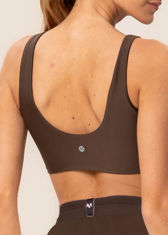Top V Paralelo Dark Brown Vivame - Imagem 5 - Mobile
