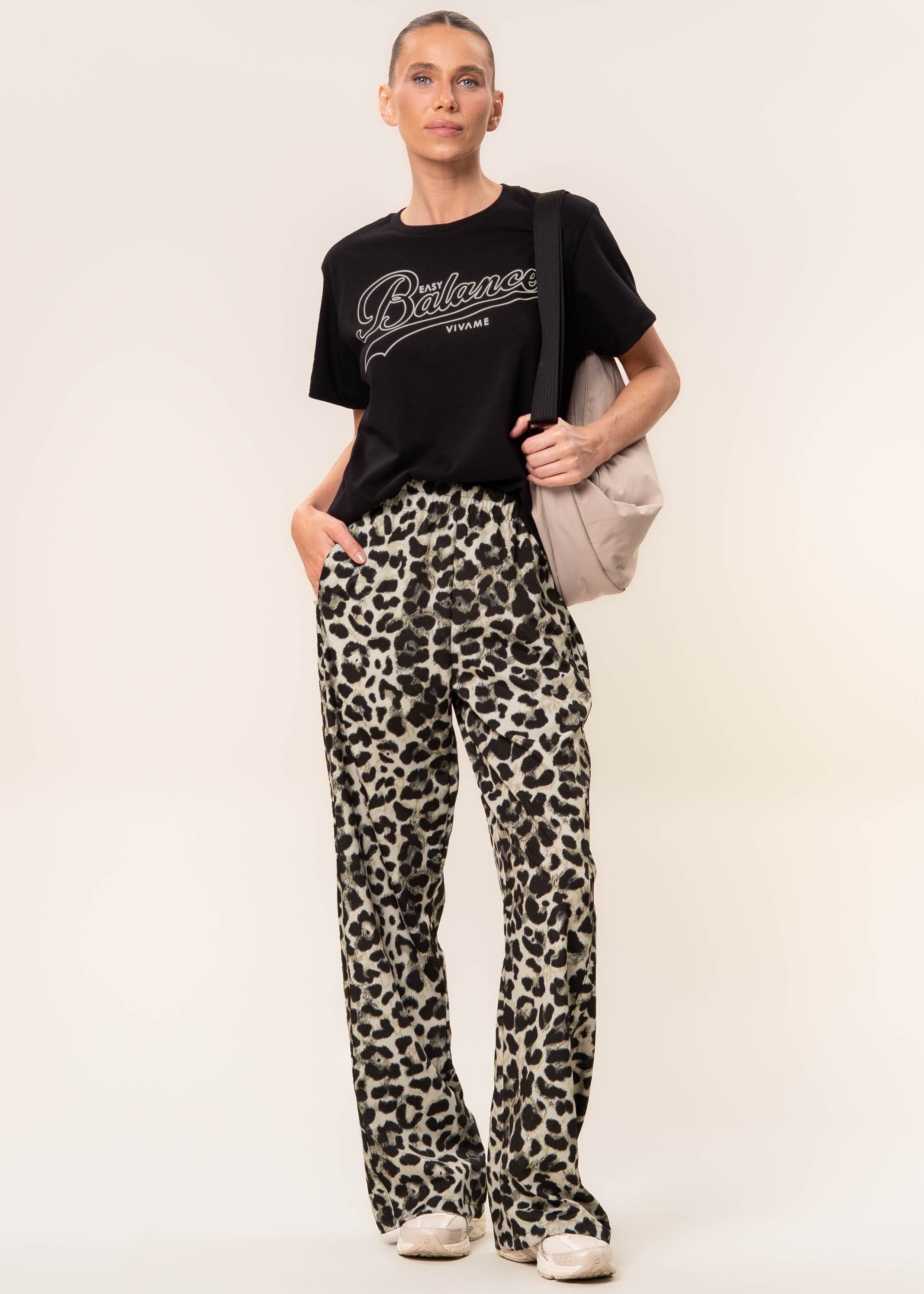 Calça Reta Com Bolsos Wild Vivame - Imagem 1