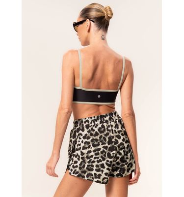 Shorts Duplo Estampado Wild Vivame - Imagem 2 - Mobile