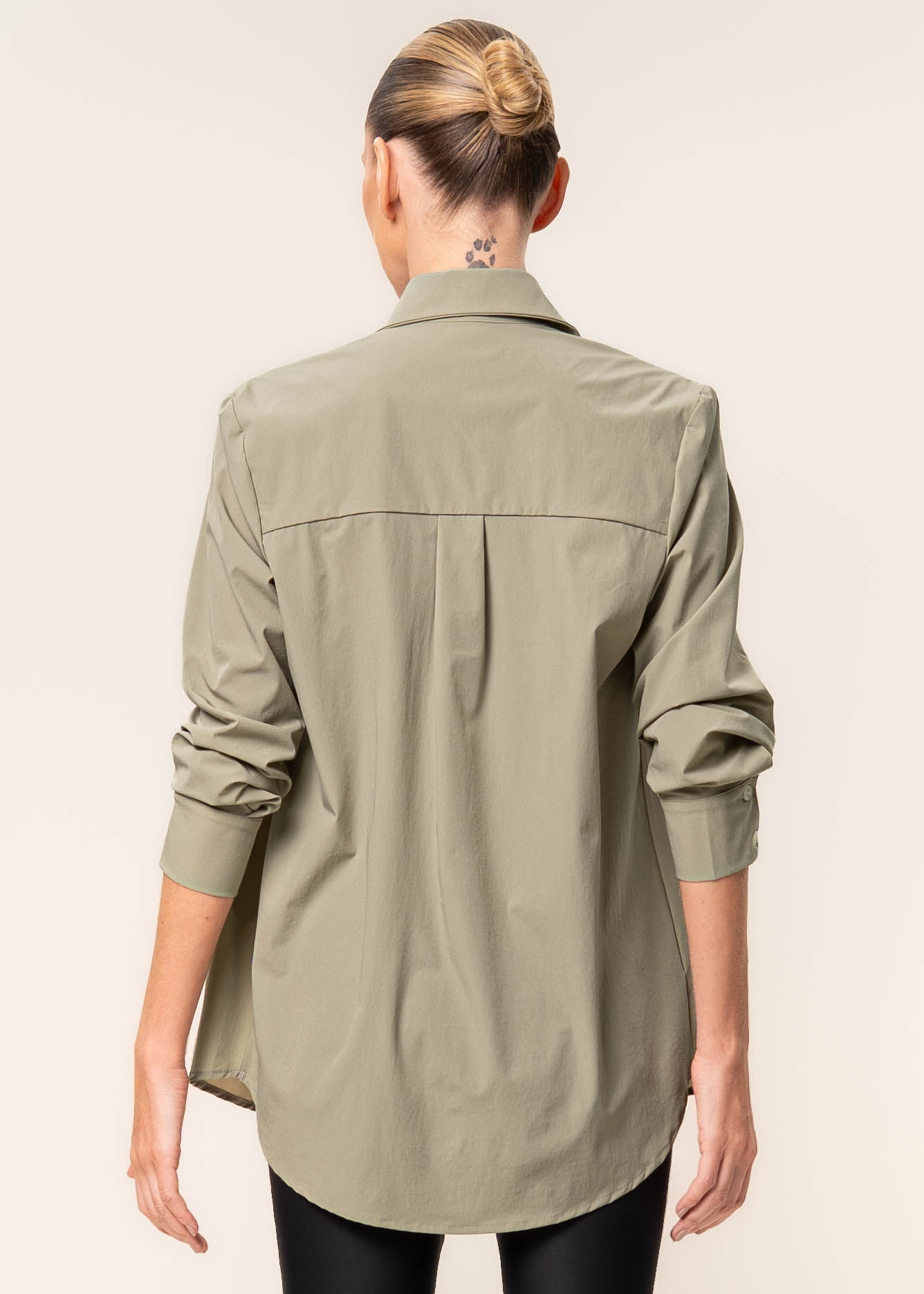 Camisa Feminina Kayla Overlap Vivame - Imagem 2 - Mobile