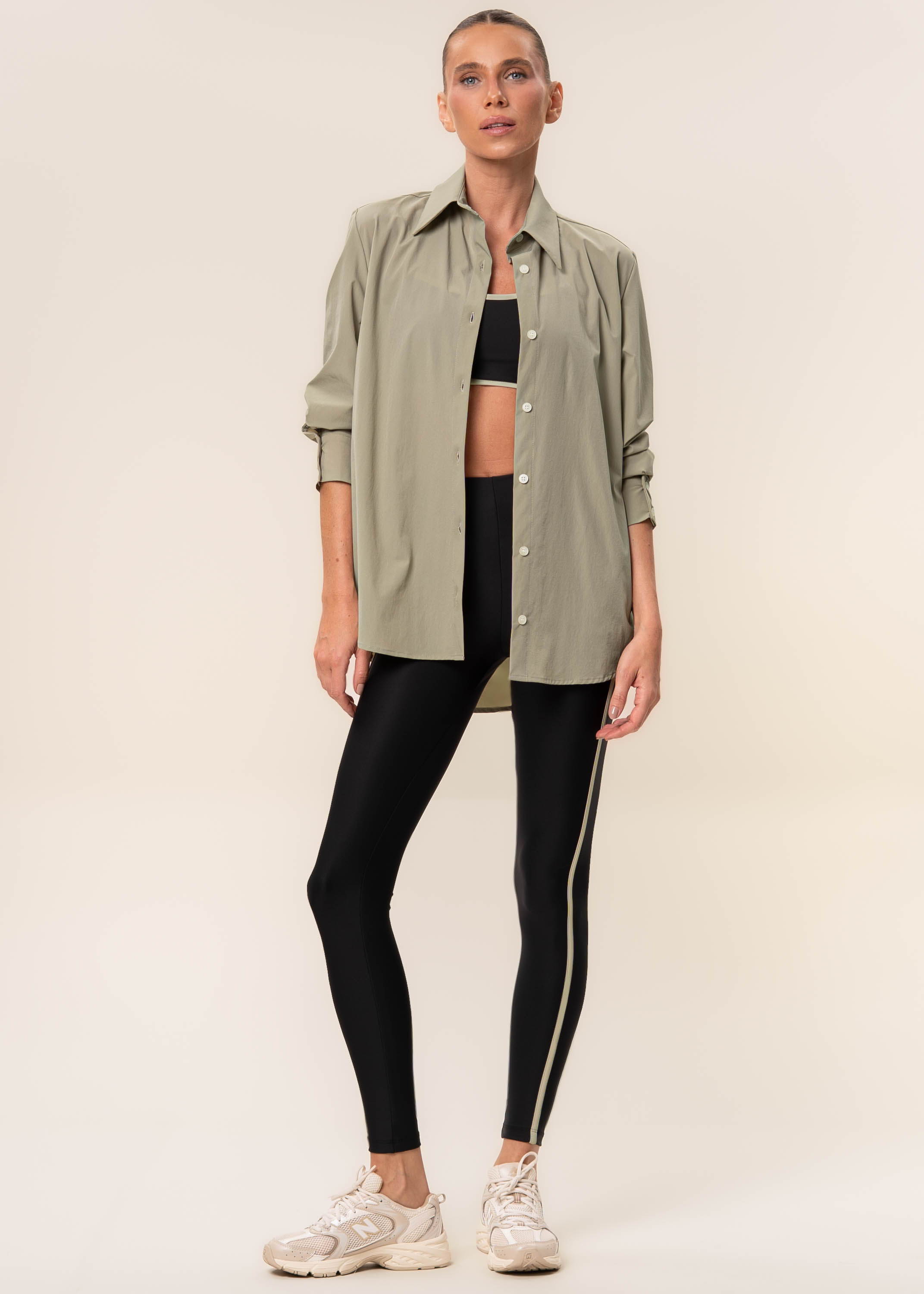 Camisa Feminina Kayla Overlap Vivame - Imagem 3 - Mobile