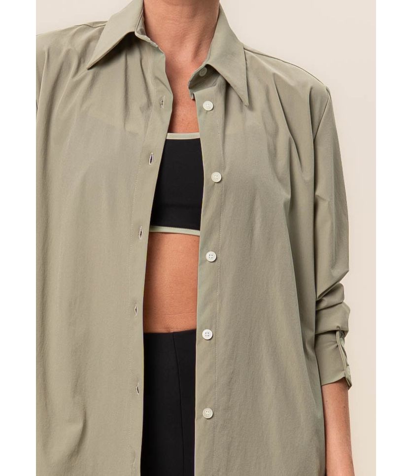 Camisa Feminina Kayla Overlap Vivame - Imagem 5 - Desktop