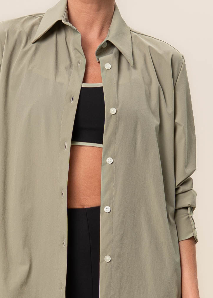 Camisa Feminina Kayla Overlap Vivame - Imagem 5 - Mobile