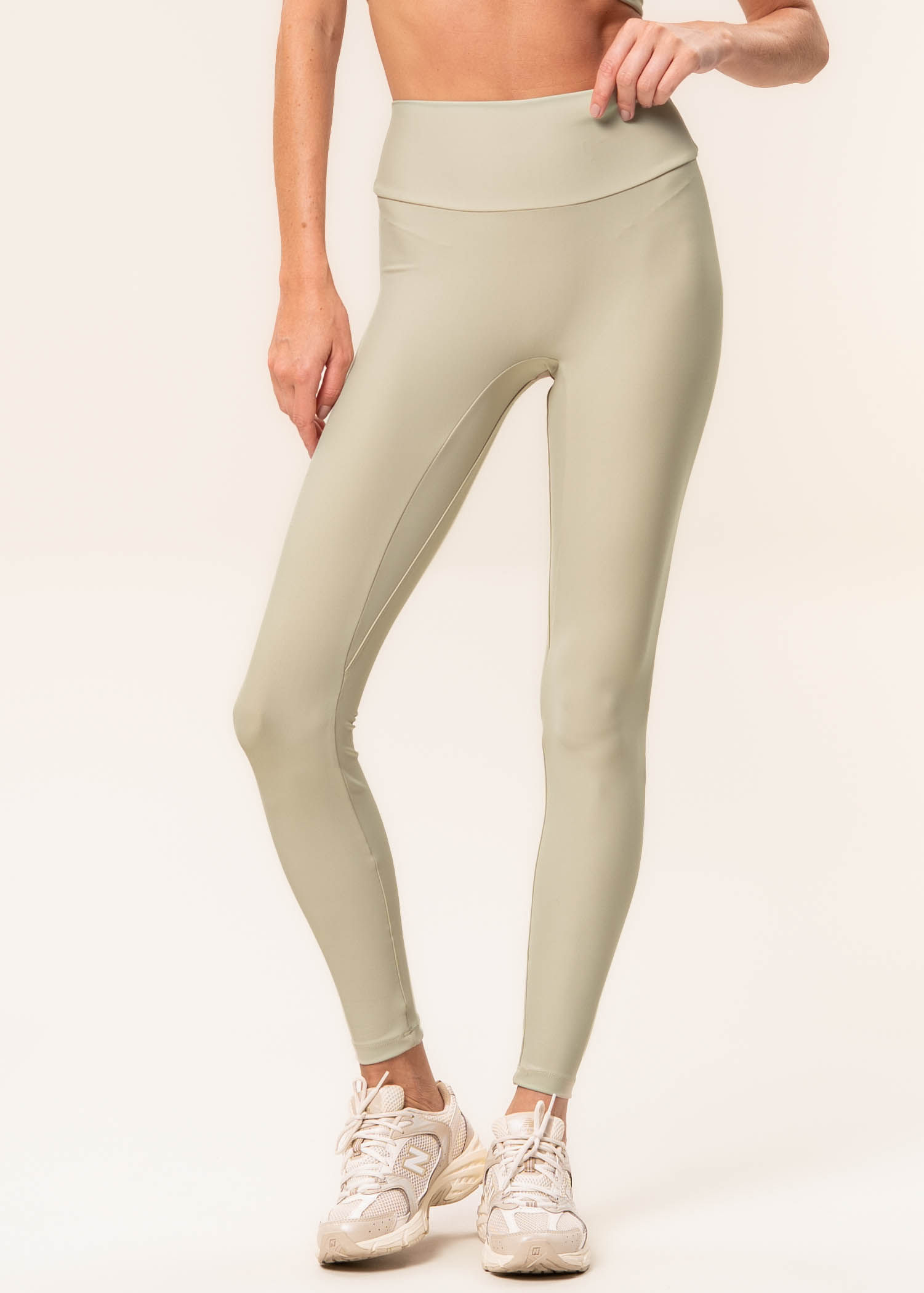 Calça Legging Seamless Shape Neutral Vivame - Imagem 3 - Mobile
