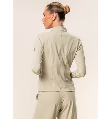 Jaqueta Fit Com Recortes Neutral Vivame - Imagem 2 - Mobile