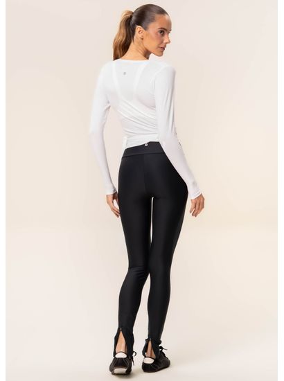 Blusa Transpassada Com Amarre Balance Vivame - Imagem 4 - Desktop