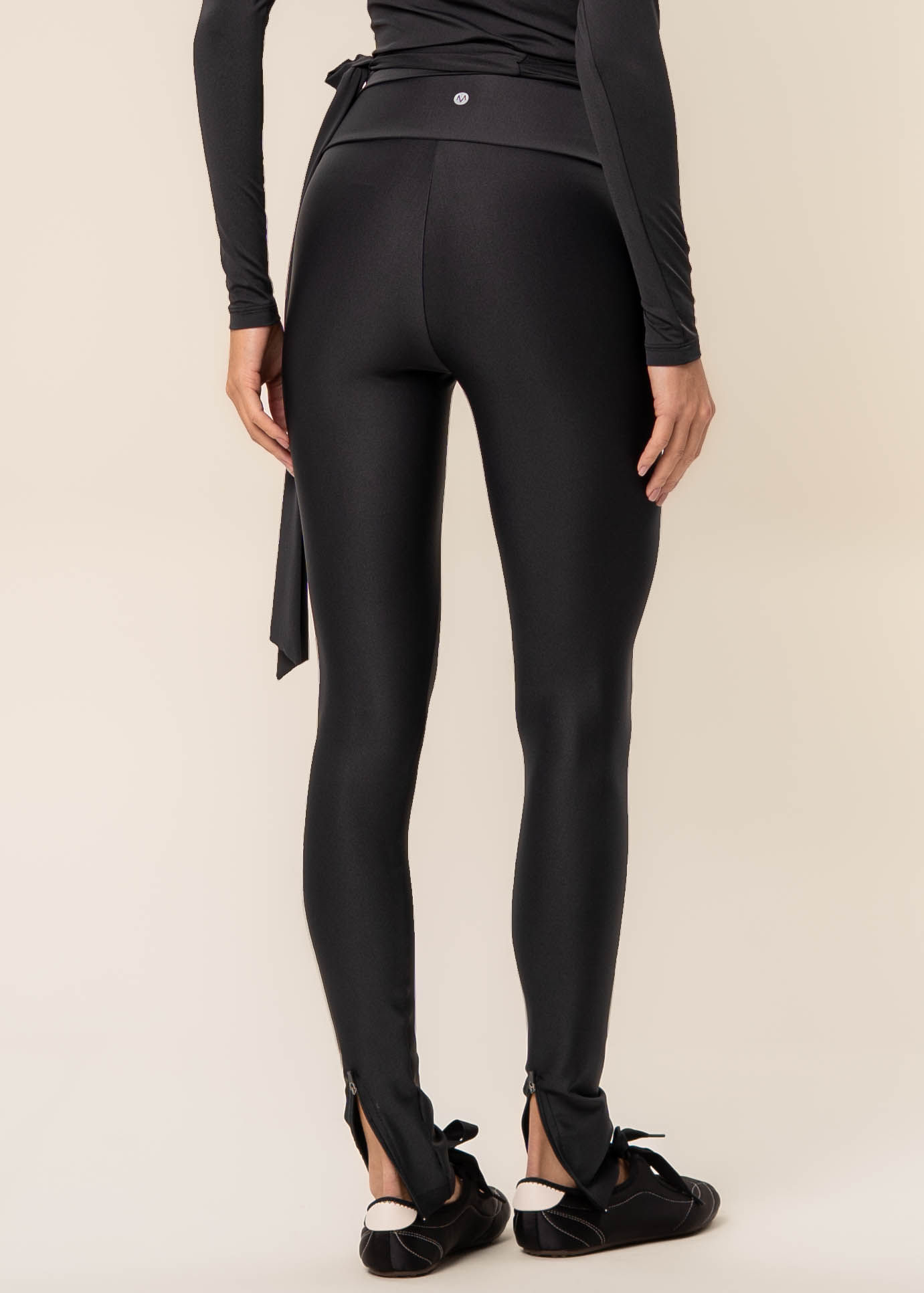 Calça Legging Seamless Shape Com Zíper Balance Vivame - Imagem 4 - Mobile