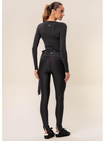 Calça Legging Seamless Shape Com Zíper Balance Vivame - Imagem 2 - Desktop