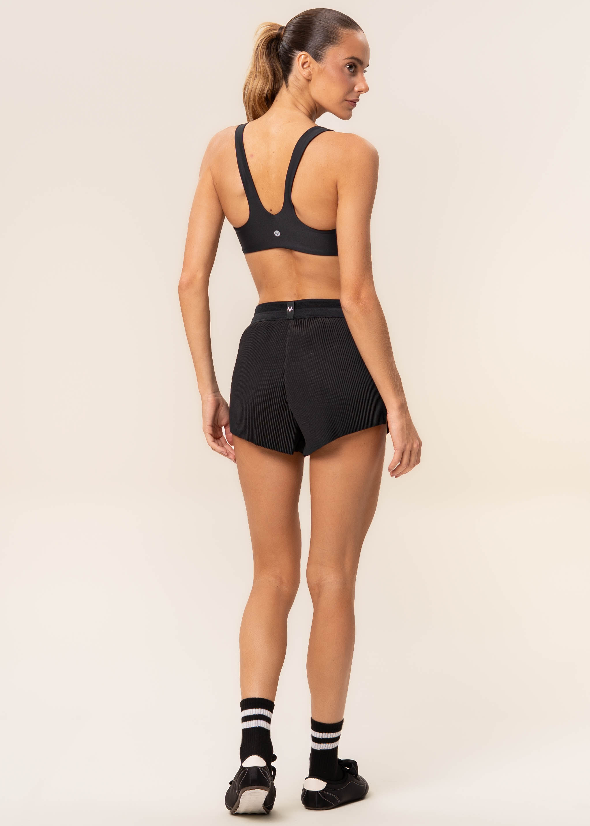 Shorts Plissado Cardio Vivame - Imagem 4 - Mobile