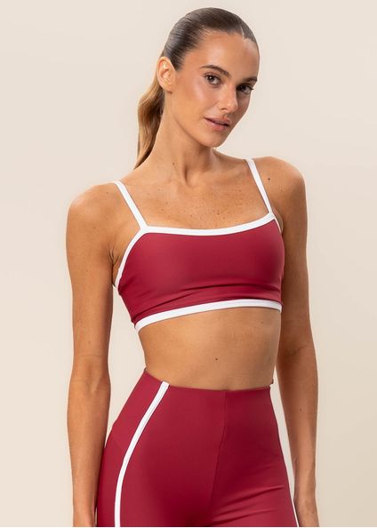 Top Alcinha Curve Vivame Vermelho - Imagem 1