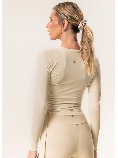 Blusa Transpassada Com Amarre Balance Vivame - Imagem 2 - Desktop