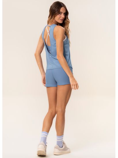 Regata Feminina Costas Decote U Dash Vivame - Imagem 4 - Desktop