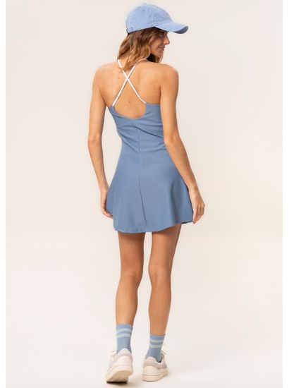 Vestido Com Shorts Cruzado Dash Vivame - Imagem 4 - Desktop