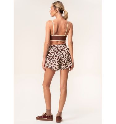 Shorts Duplo Estampado Wild Vivame - Imagem 4 - Mobile