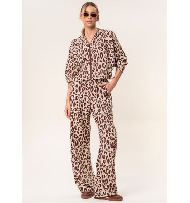 Jaqueta Crop Corta Vento Estampada Wild Vivame - Imagem 3 - Mobile