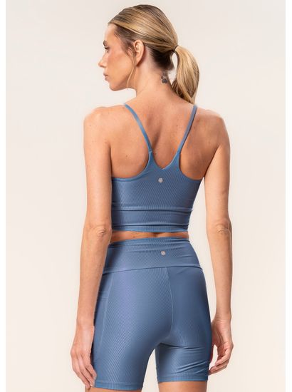 Shorts Médio Essential Shape Com 2 Bolsos Soft Glow Vivame - Imagem 2 - Desktop