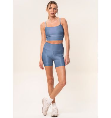 Shorts Médio Essential Shape Com 2 Bolsos Soft Glow Vivame - Imagem 3 - Mobile