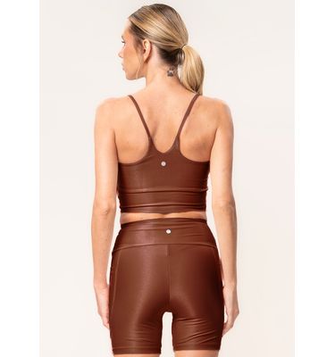 Shorts Médio Essential Shape Com 2 Bolsos Soft Glow Vivame - Imagem 2 - Mobile
