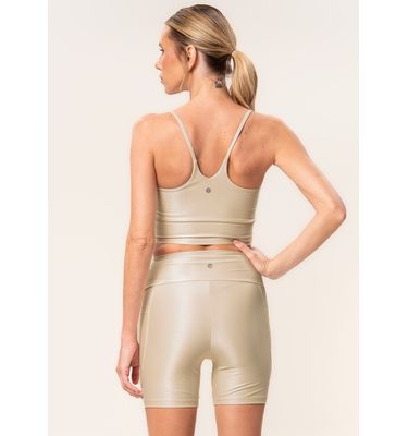 Shorts Médio Essential Shape Com 2 Bolsos Soft Glow Vivame - Imagem 2 - Mobile