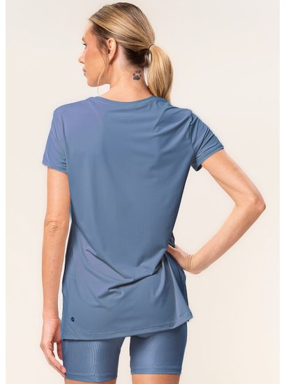 Camiseta Alongada Soft Glow Vivame - Imagem 2 - Desktop