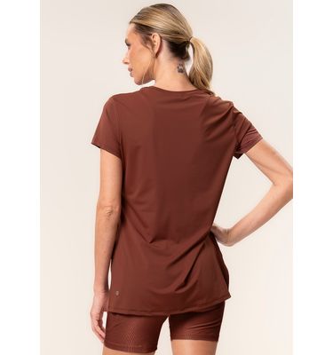 Camiseta Alongada Soft Glow Vivame - Imagem 2 - Mobile