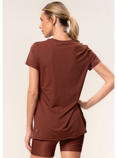 Camiseta Alongada Soft Glow Vivame - Imagem 2 - Desktop