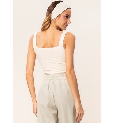 Regata Feminina Trend Squareneck Contour Vivame - Imagem 2 - Mobile