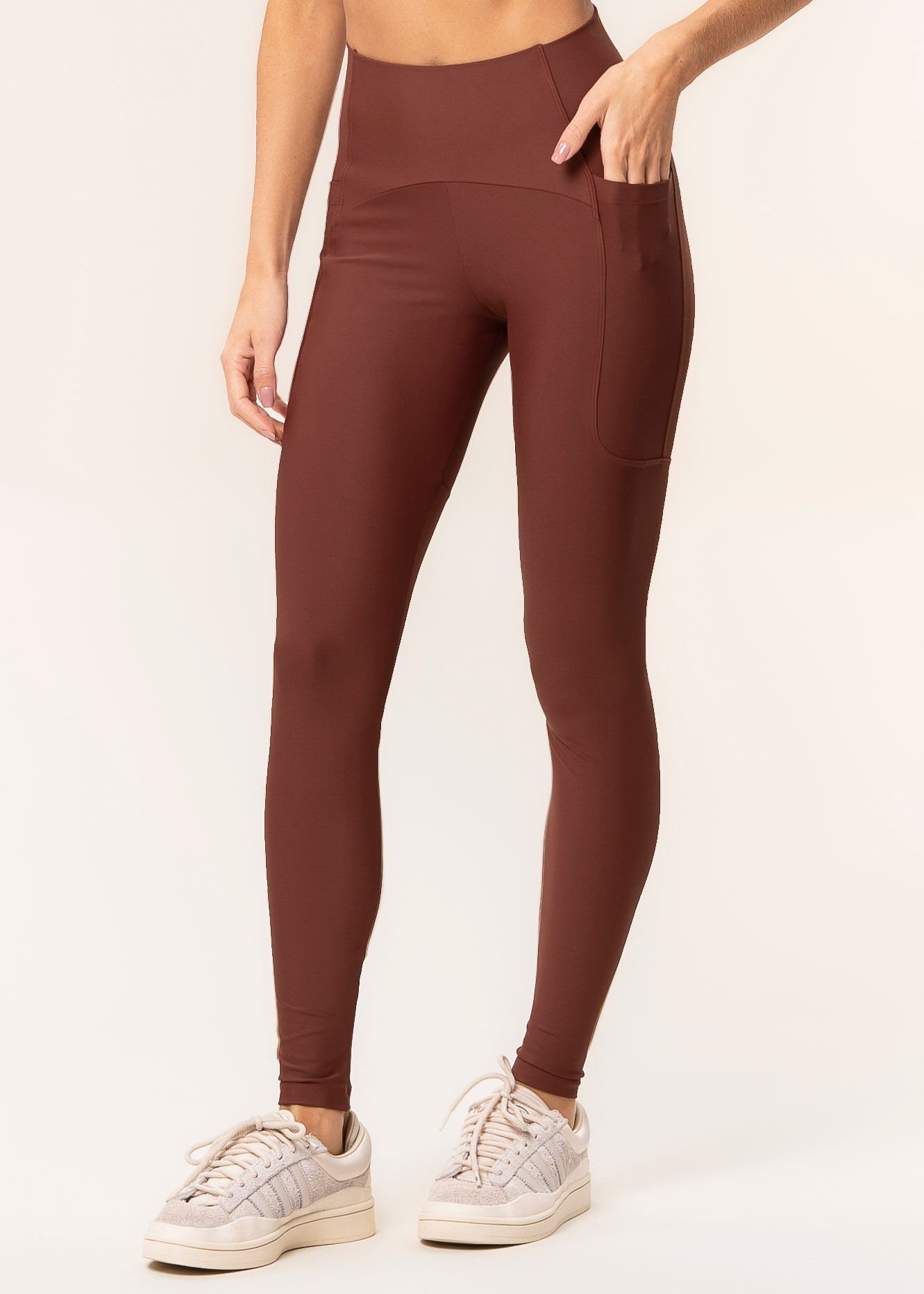 Calça Legging Slim Shape Com 3 Bolsos Elite Color Vivame - Imagem 3 - Mobile