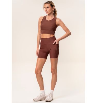 Top Alta Sustentação Com Bolsos Internos Elite Color Vivame - Imagem 3 - Mobile