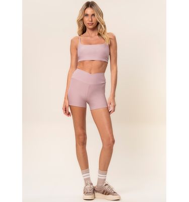Shorts Curto Wrap Shape Blushed Vivame - Imagem 3 - Mobile