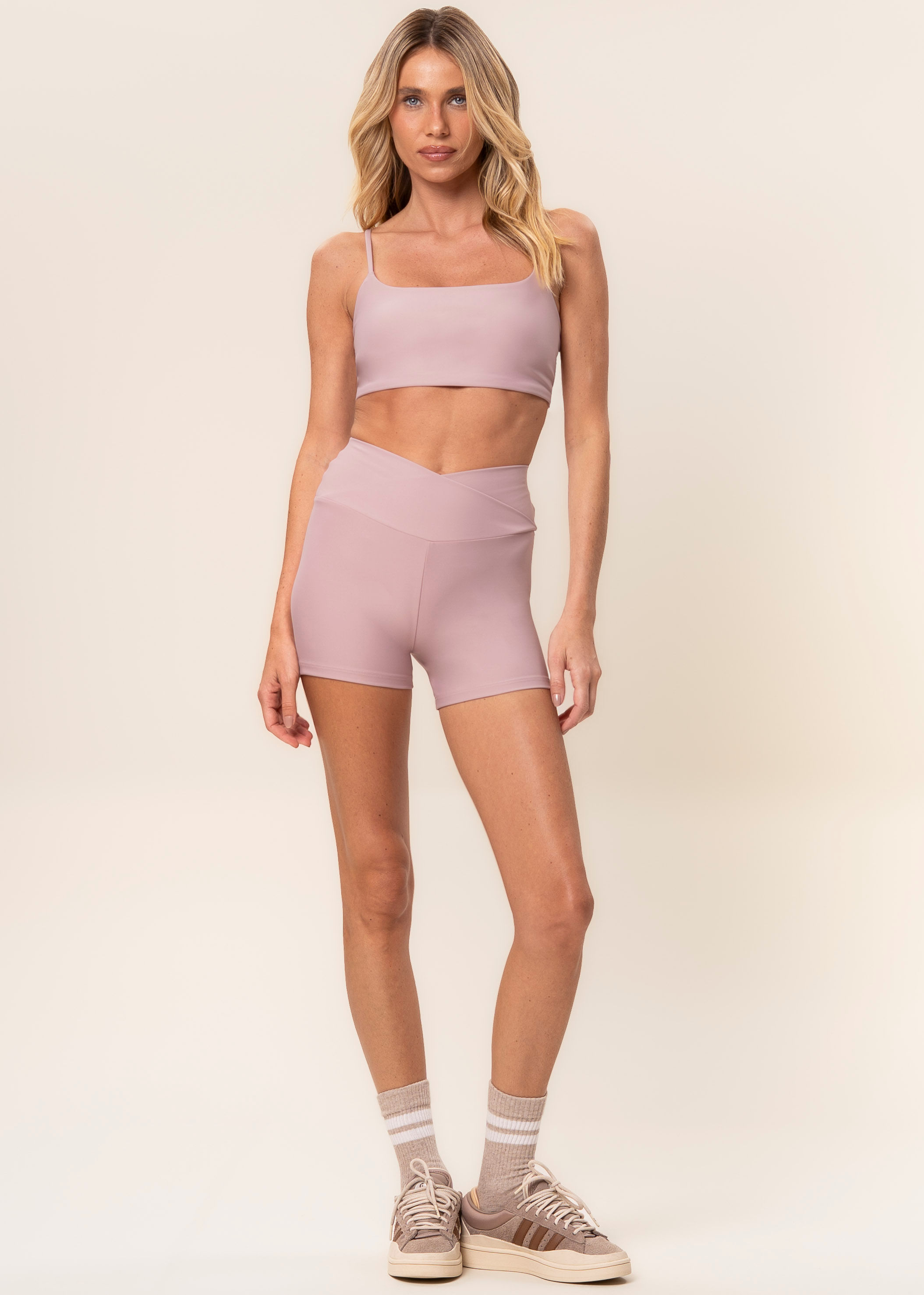 Shorts Curto Wrap Shape Blushed Vivame - Imagem 3 - Mobile
